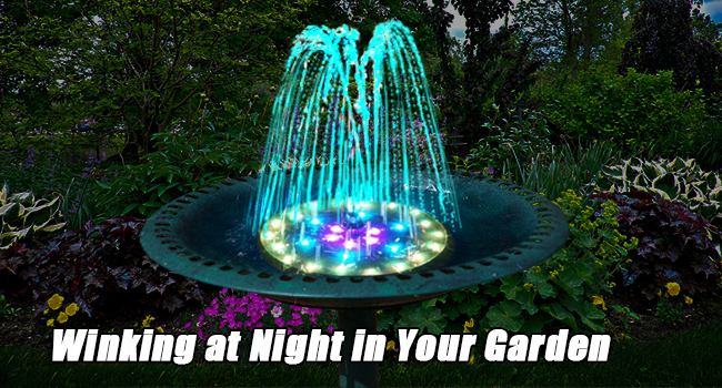 solar fountain