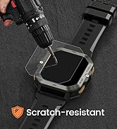 Military Smart Watches for Men (Answer/Make Calls), Waterproof Rugged Fitness Tracker with Blood ...