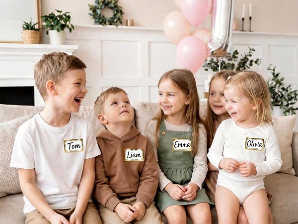 name tag stickers