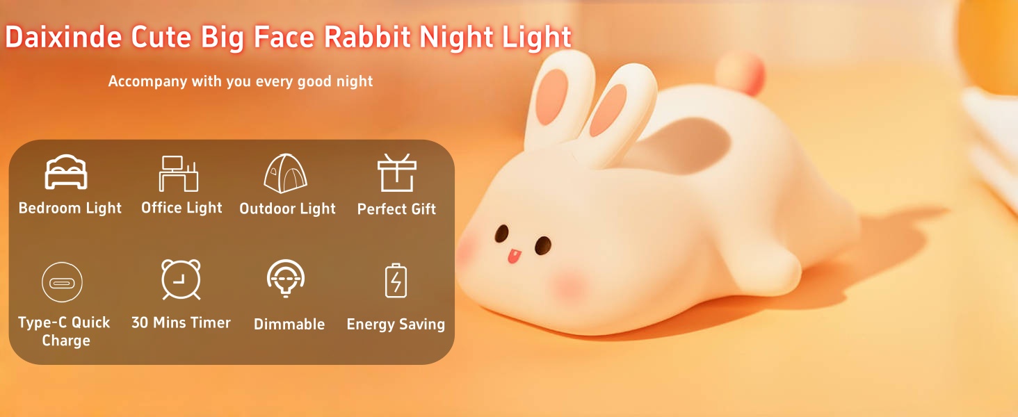 Rabbit night light