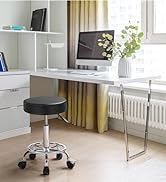 Yaheetech Rolling Stool Swivel Salon Stool