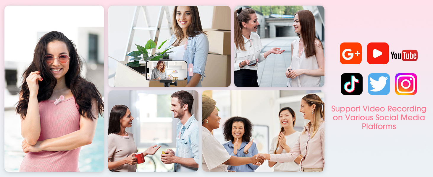 microphone for iphone pink