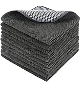 SINLAND Microfiber Dish Cloths Wash Clothes for Kitchen Best Kitchen Cloths Cleaning Cloths Poly ...