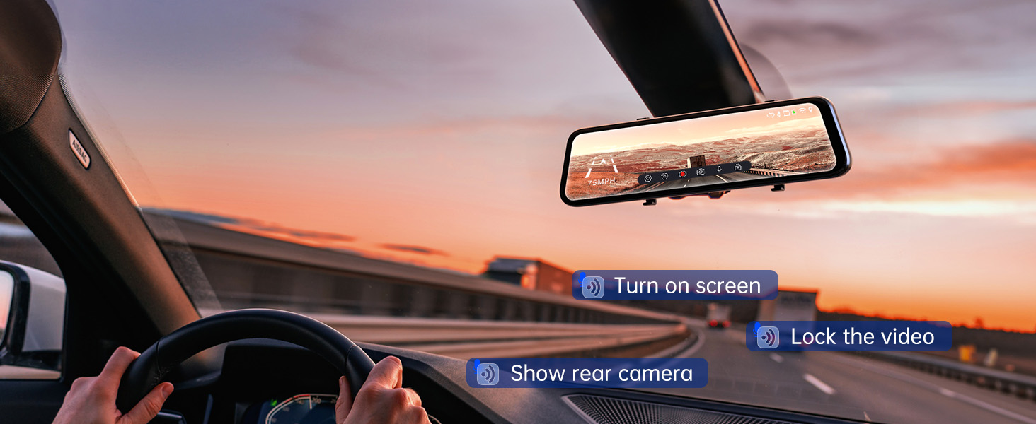 rearview mirror dash cam