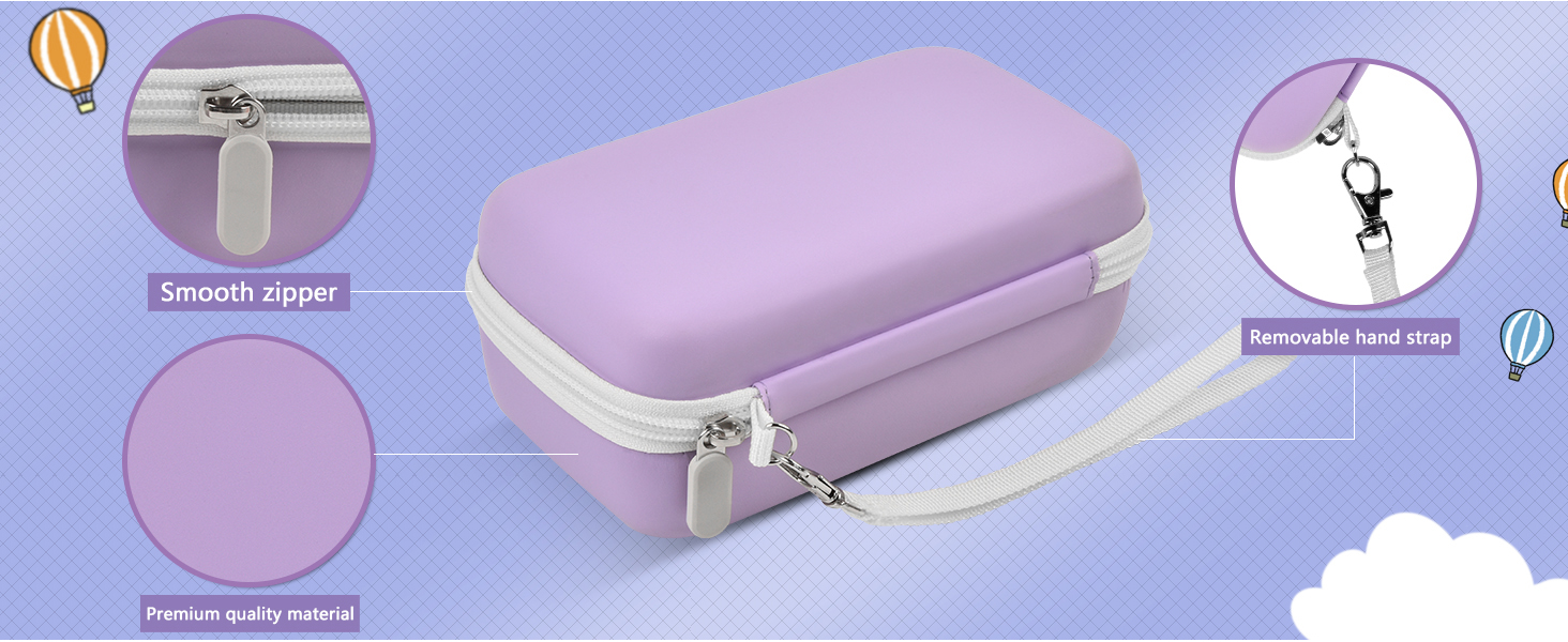 insta camera container