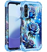 Miqala for Galaxy A15 5G Case,Glow in The Dark Three Layer Heavy Duty Shockproof Full Body Protec...