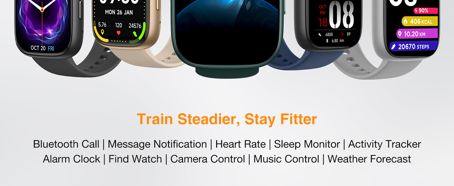 Smart Watch (Answer/Make Call) for iPhone&amp;Android
