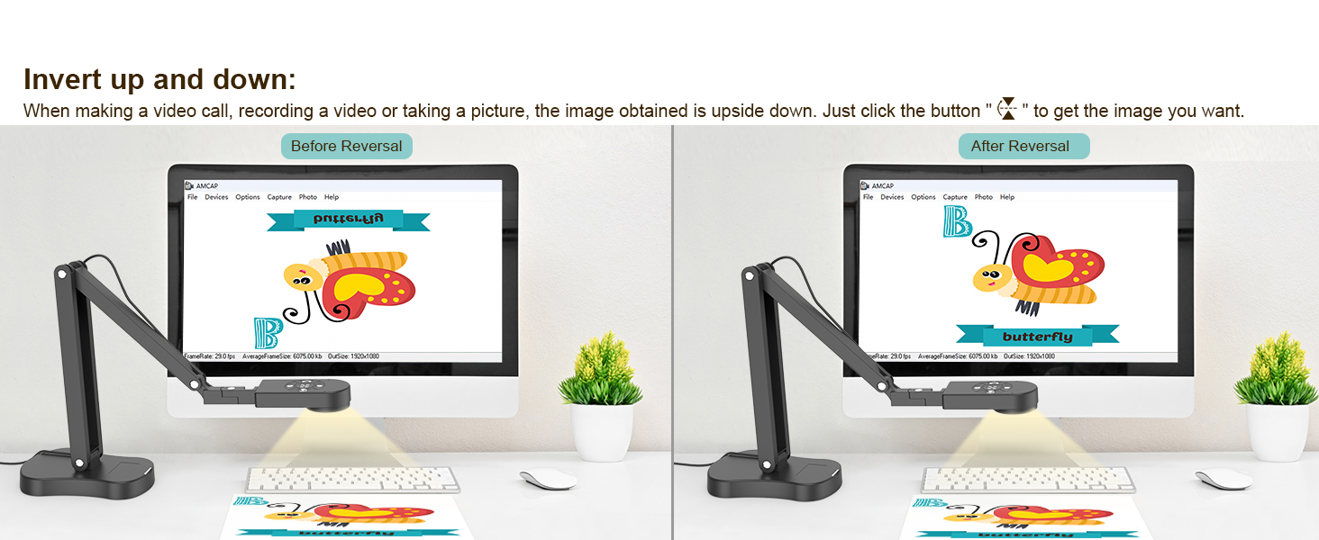 USB document camera teachers classroom teaching 8mp 4K art gift webcam school 