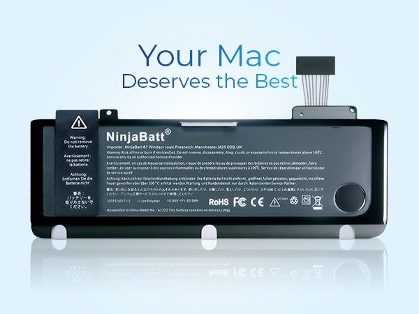 B09HSHMBP1 Battery for Macbook 13