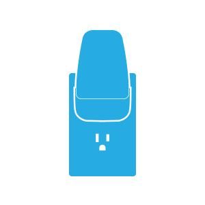 led light sensing night light