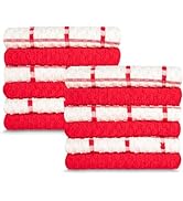 GOLD TEXTILES Kitchen Towels 12 Pack Premium 100% Cotton Dish Towels for Kitchen (15 x 25 Inches)...