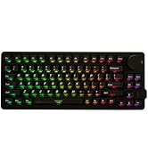 GK GAMAKAY NS75 Rapid Trigger Wireless Keyboard with Knob, Tri-Mode BT/2.4GHz/USB-C, 8KHz Polling...