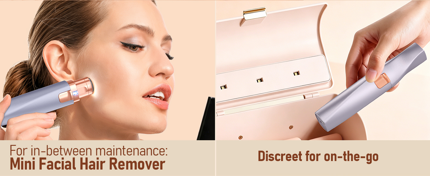 Eyebrow Trimmer Facial Hair Removal for Women