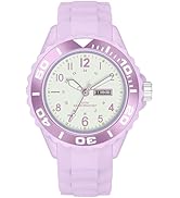 Watches for Women Reloj para Mujer, Waterproof Easy to Read Watch with Second Hand Military Time ...