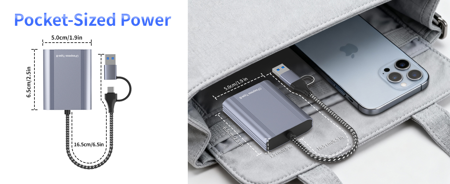 cfexpress type b card reader