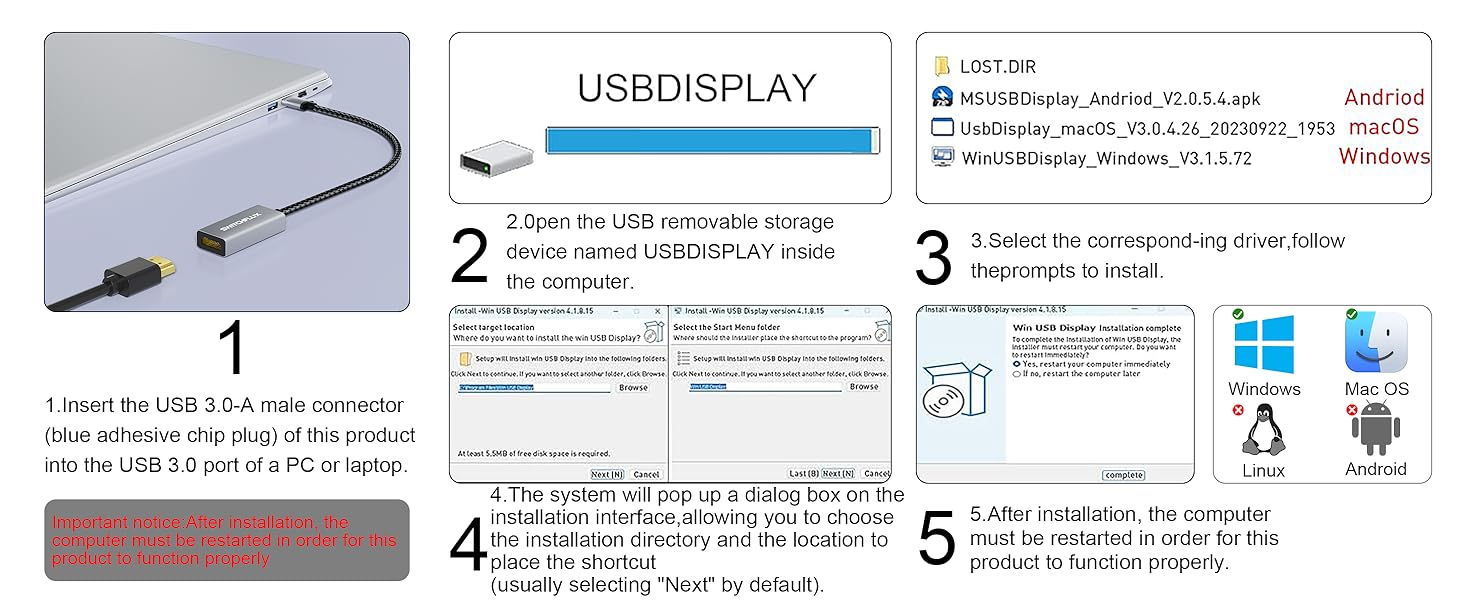 usb 3.0 to hdmi convert