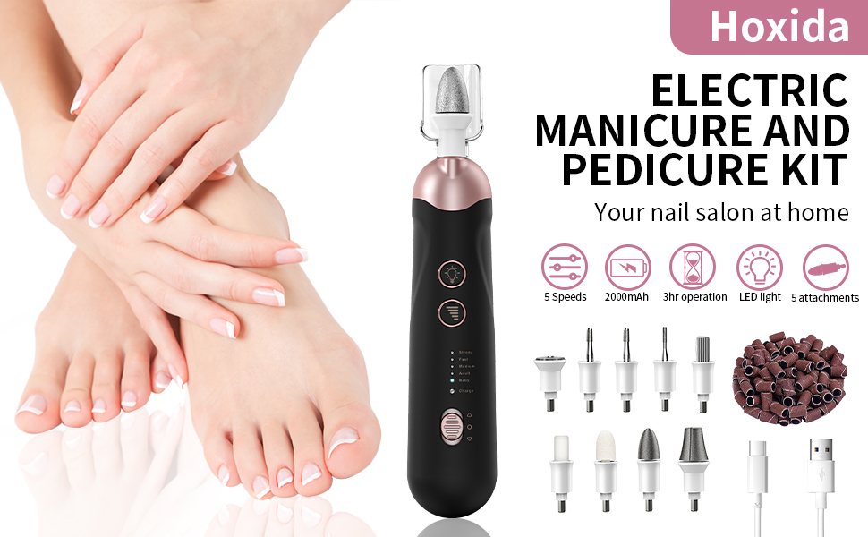 Electric nail file 