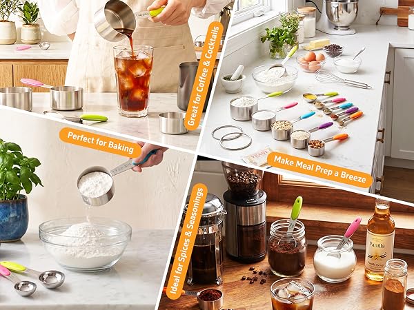 Measuring Cups and Spoons Set