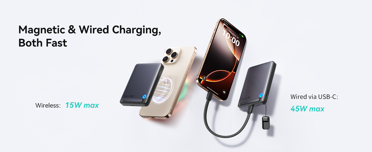 15W wireless charging