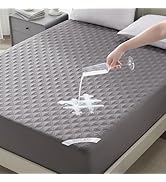 BEDLORE Waterproof Mattress Protector, Noiseless King Size Mattress Pad with Deep Pocket Fitted U...