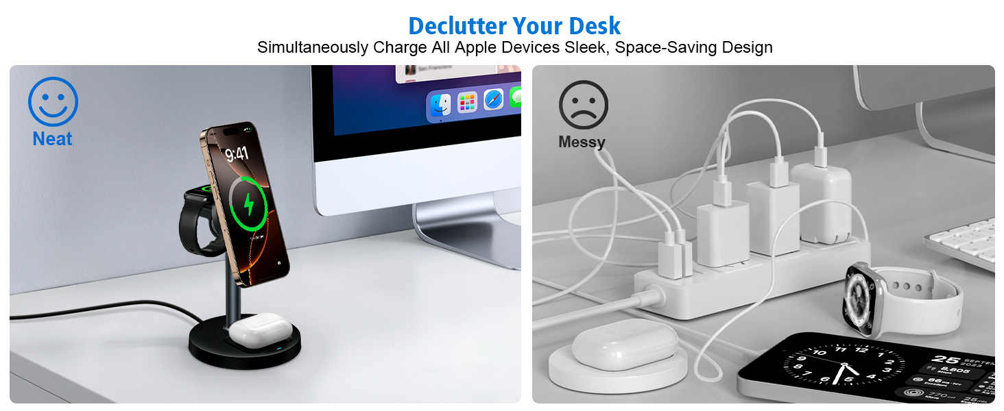 iphone charging station