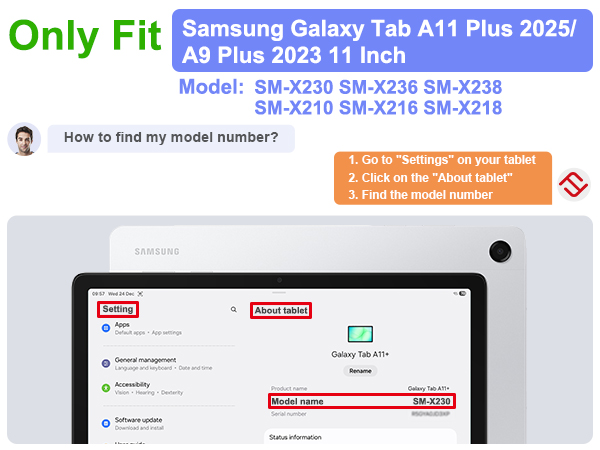 tab a11 plus case