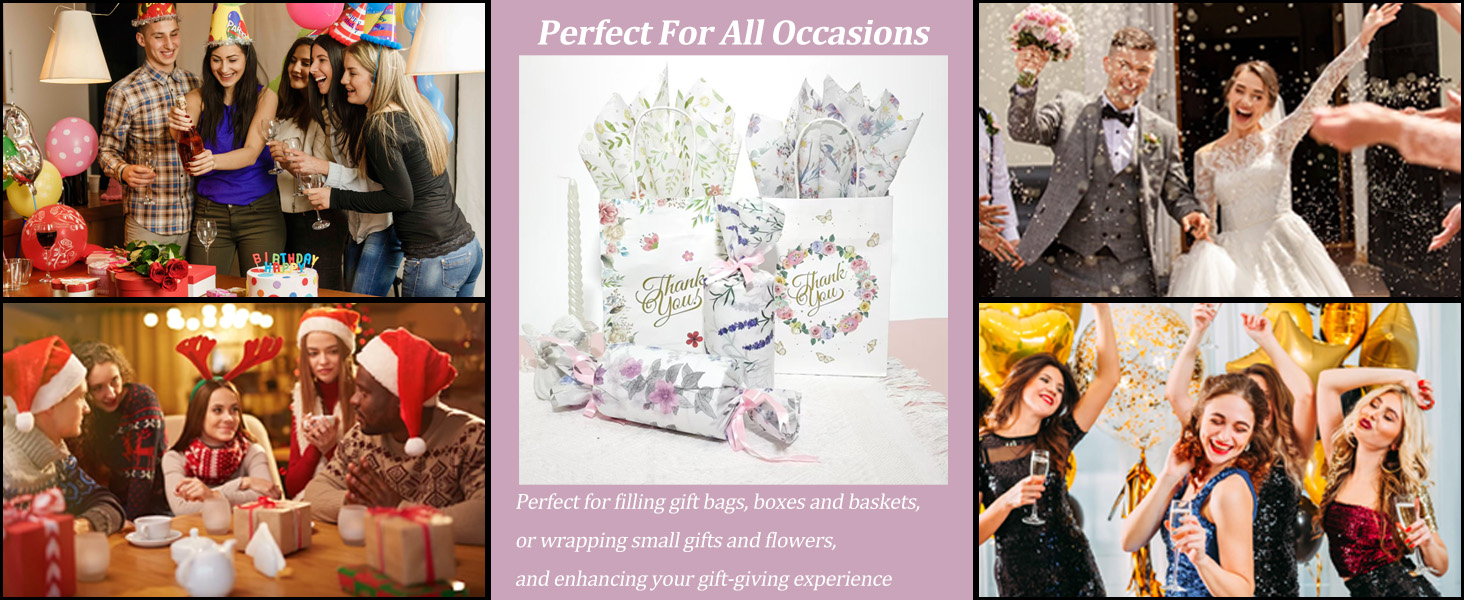 tissue paper for gift bags