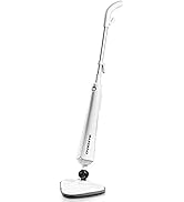 OVENTE Electric Steam Mop Cleaner, 1300W Steamer for Cleaning Tiles and Hardwood Floors with Swiv...