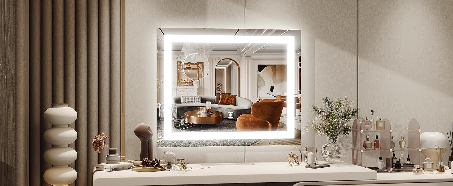 vanity mirror with light