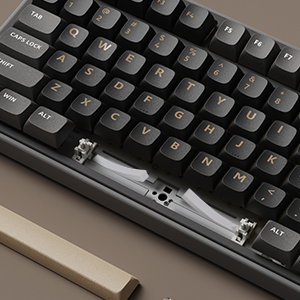 Details under the space bar