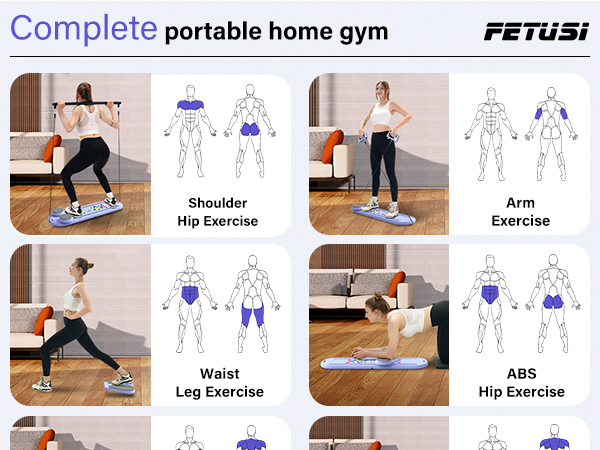 portable pilates reformer pilates board for home workout pilates reformer board