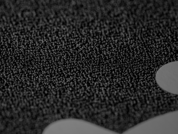 Textured surface for accuracy