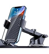BIPOPIBO Phone Mount for Car Phone Holder Mount [Military-Grade Suction] Cell Phone Car Holder Un...