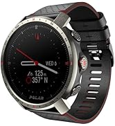 POLAR Grit X Pro Titan - Premium Outdoor GPS Sports Watch - Military-Durability, Sapphire Glass, ...