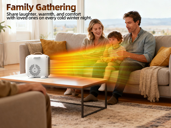 For Family desk heater