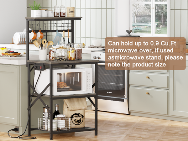 furologee kitchen bakers rack
