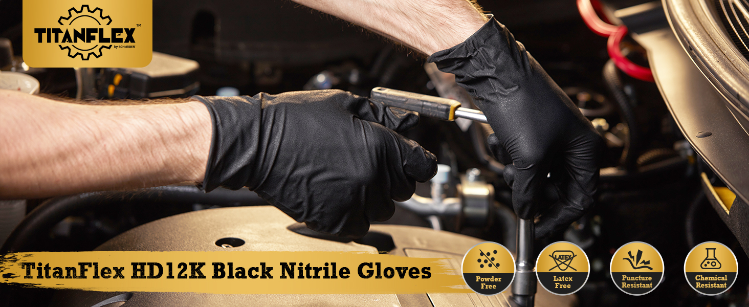 Disposable Nitrile Exam Gloves