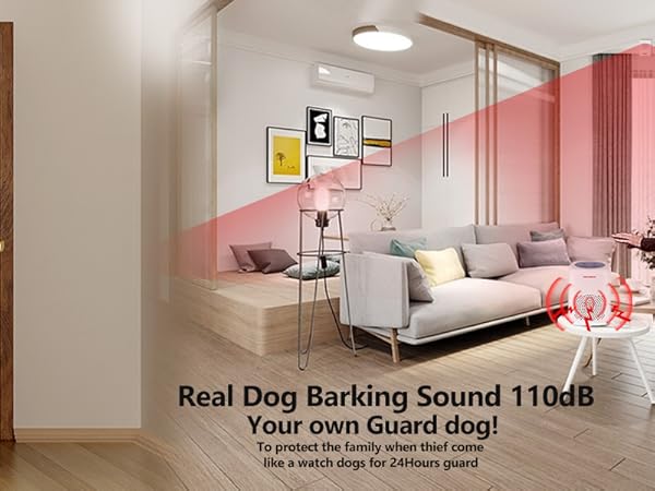 dog barking alarm motion detector