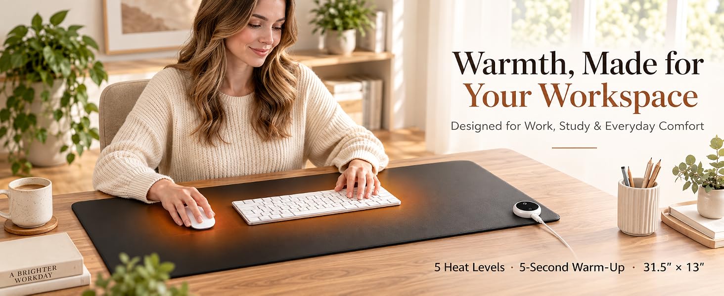heated desk pad