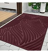 Yimobra Front Door Mat Outdoor Entrance, Heavy Duty 29.5 x 17 Inch Waterproof Patio Guard Doormat...