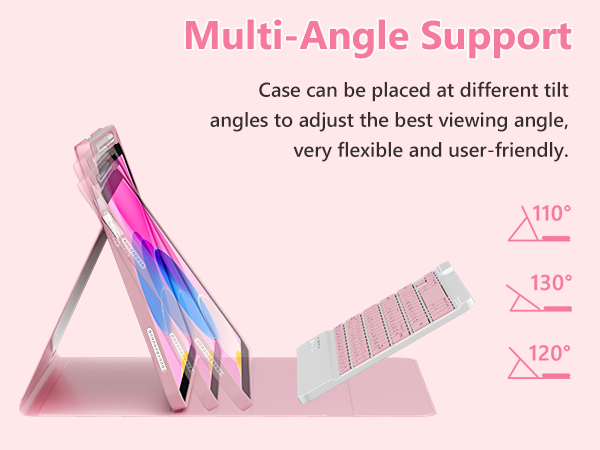 ipad a16 case with keyboard,ipad 10th generation case with keyboard,a16 ipad case with keyboard