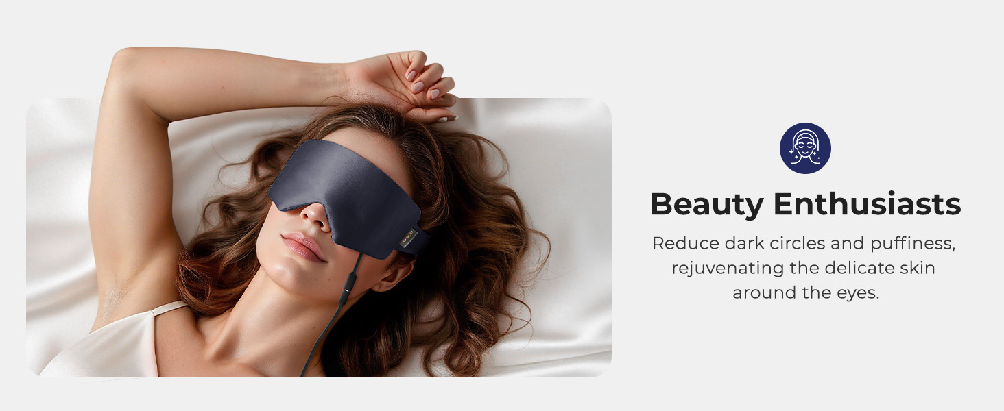 heating sleep mask,best sleep aid,eye compress moist heat