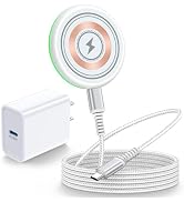 Wireless Charger Pad 25W iPhone Magnetic Fast Charging for iPhone 17e/Air/17 Pro Max/16 Pro/16 Pl...