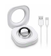 Smart ring charging case with USB cable and long battery life for convenient portable charging