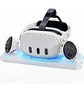 Charging Dock Compatible with Mate Quset 3 3S, Charging &amp; Storage 2-in-1 Charging Station, Fast V...