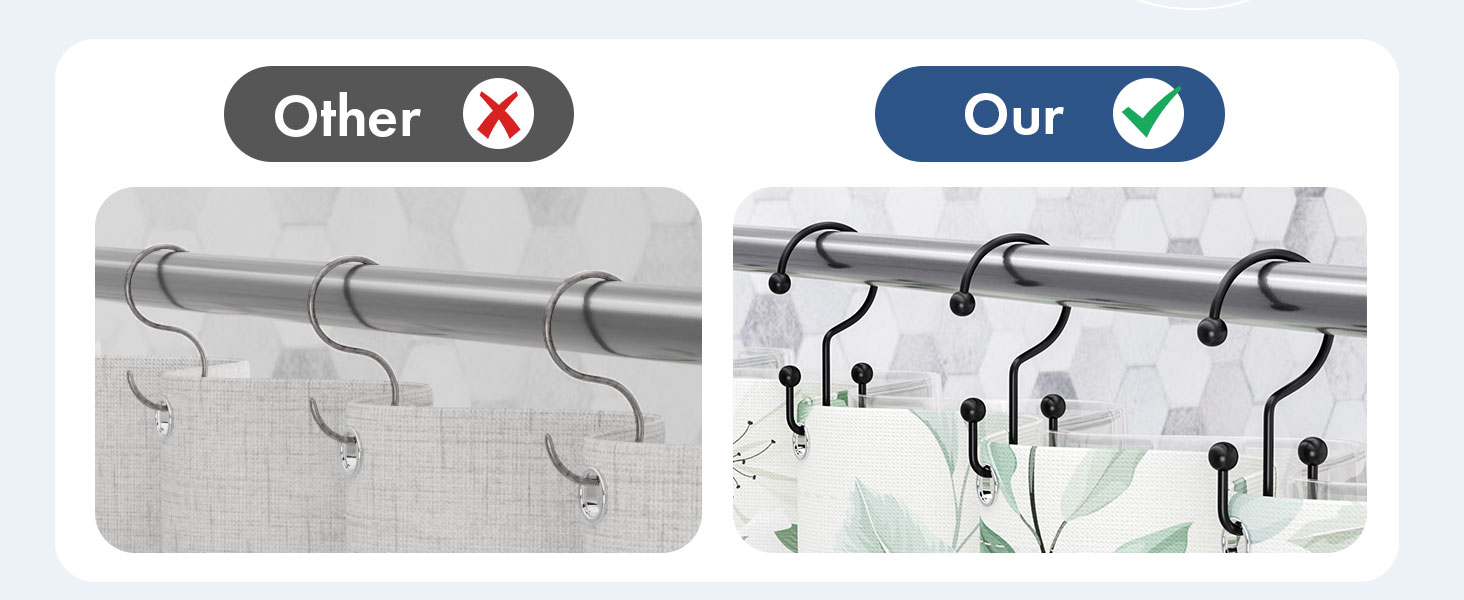 shower curtain hooks shower curtain rings