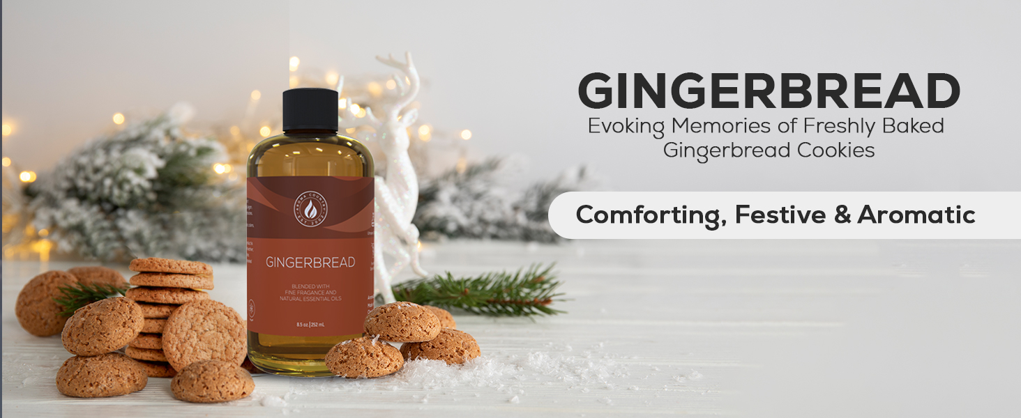 gingerbread scent relaxing diffuser oil bedroom living room essential oil set air humidifier reed