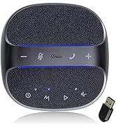 Gsou Conference Speakerphone with Bluetooth USB Adapter and 4 Mics for pc, Noise Reduction Conduc...