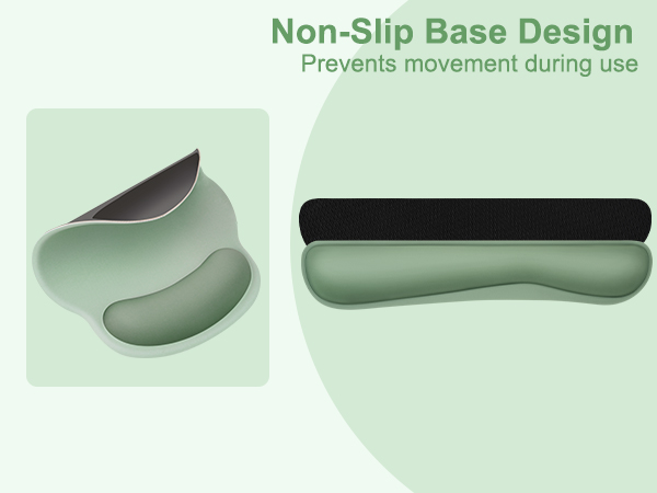 Ergonomic Memory Foam Wrist Rest for Laptop, Computer