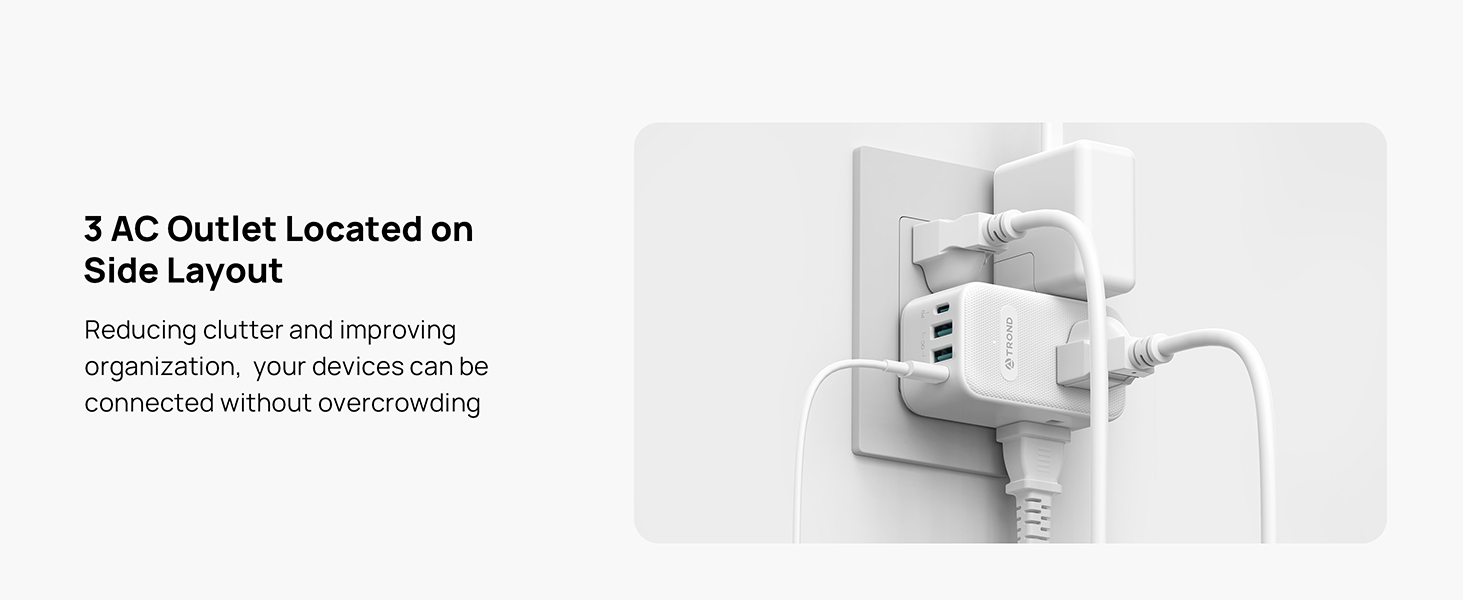 3 AC outlet extender